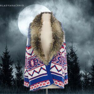 DOLLS KILL X Mink Pink Legends of the Forest boho cardigan
